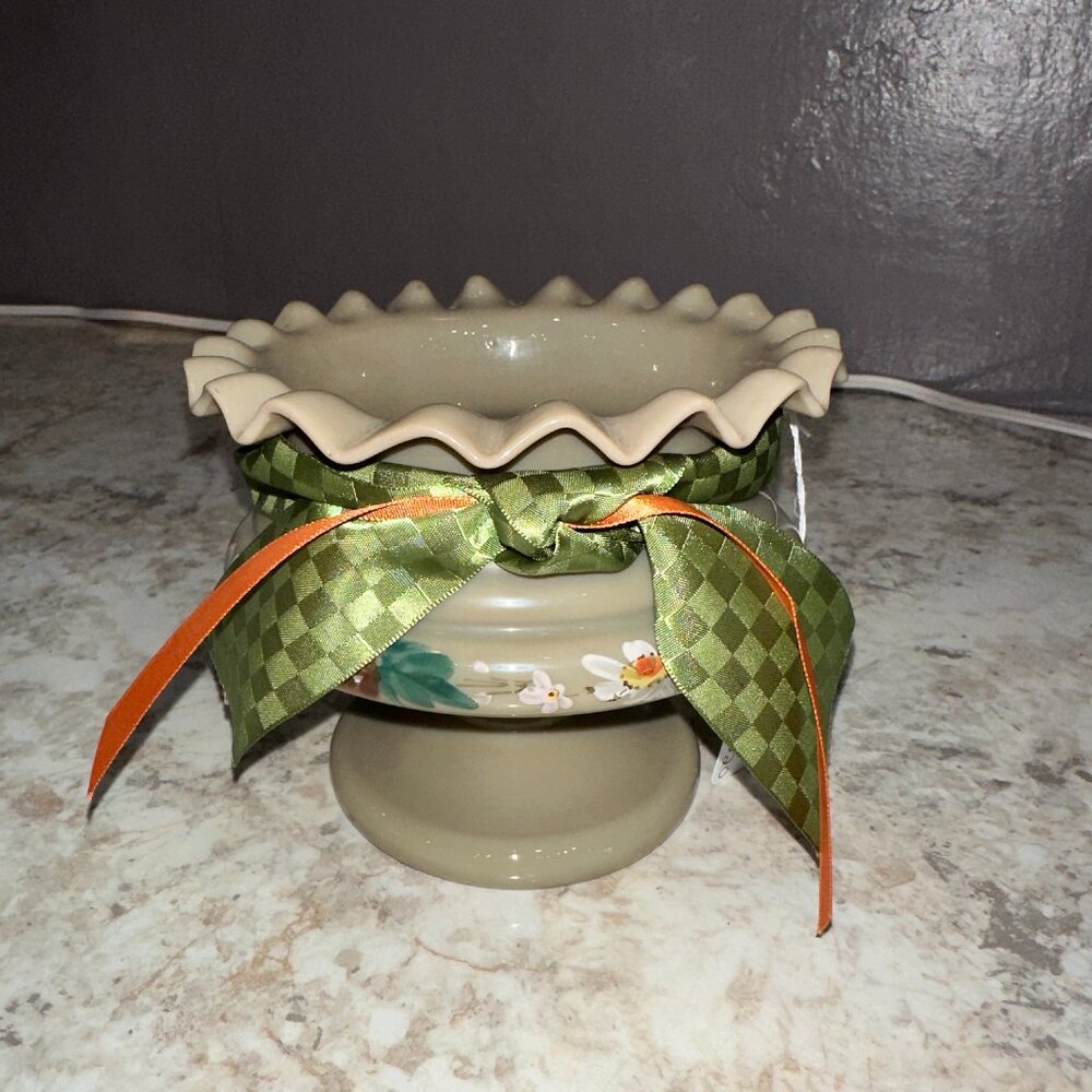 Vintage Glass Pedestal